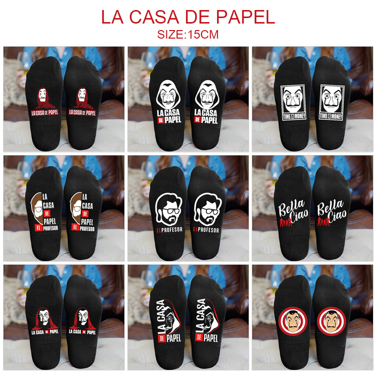 Money Heist anime socks