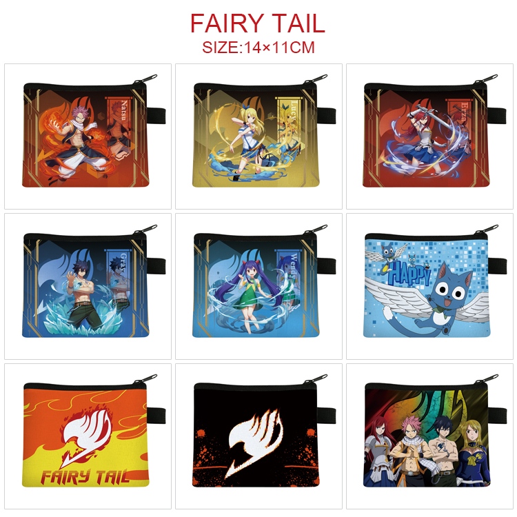 Fairy Tail anime wallet Price for 5pcs