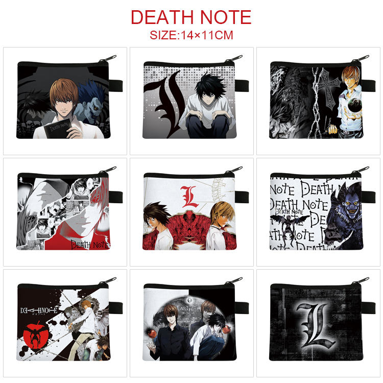 Death Note anime wallet Price for 5pcs