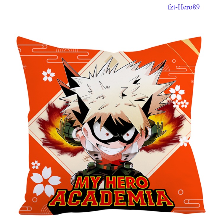 My Hero Academia anime square full-color pillow cushion 45*45cm