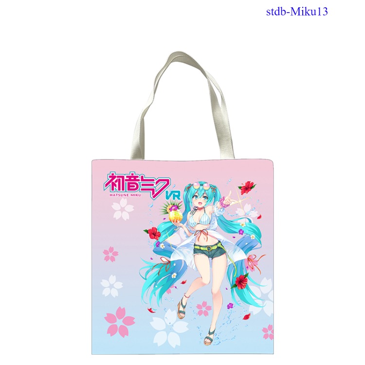 Miku hatsune anime bag 33*38cm