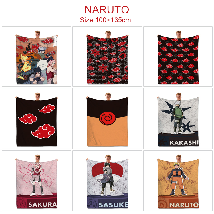 Naruto anime blanket 100*135cm
