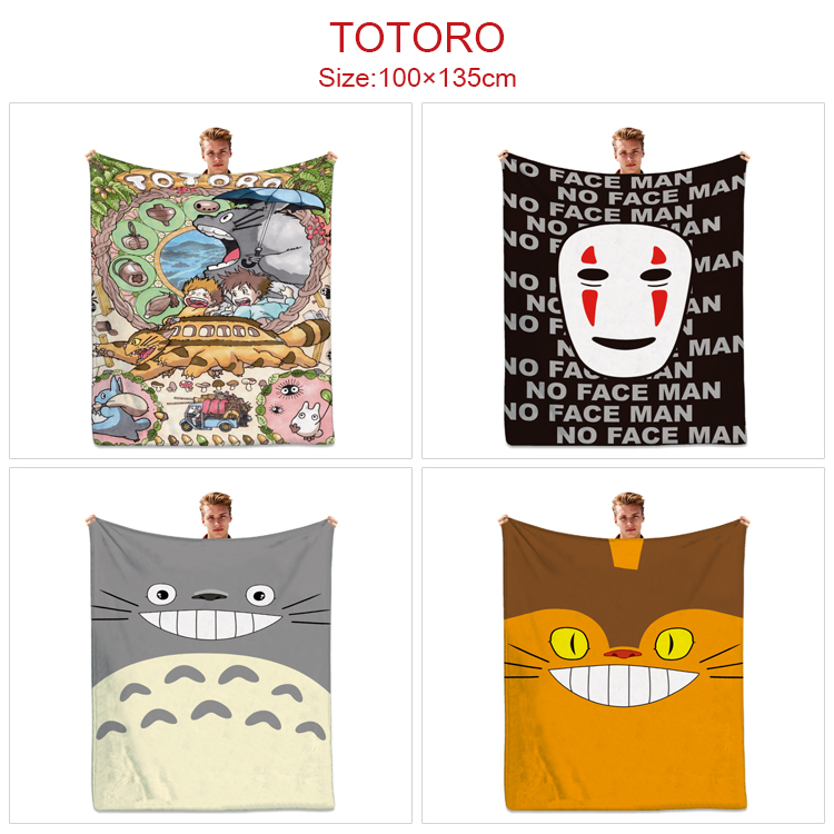 TOTORO anime blanket 100*135cm