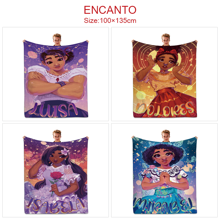 Encanto anime blanket 100*135cm