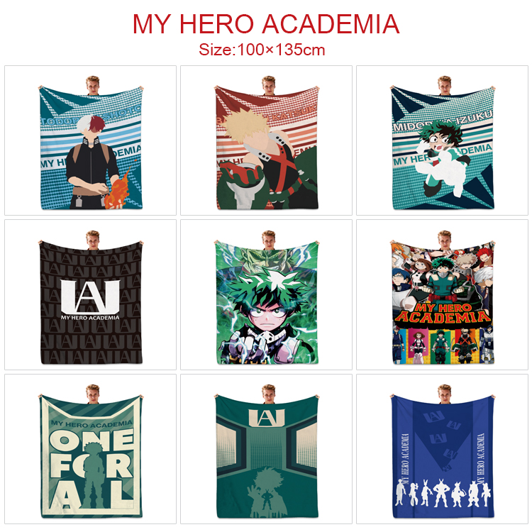 My Hero Academia anime blanket 100*135cm