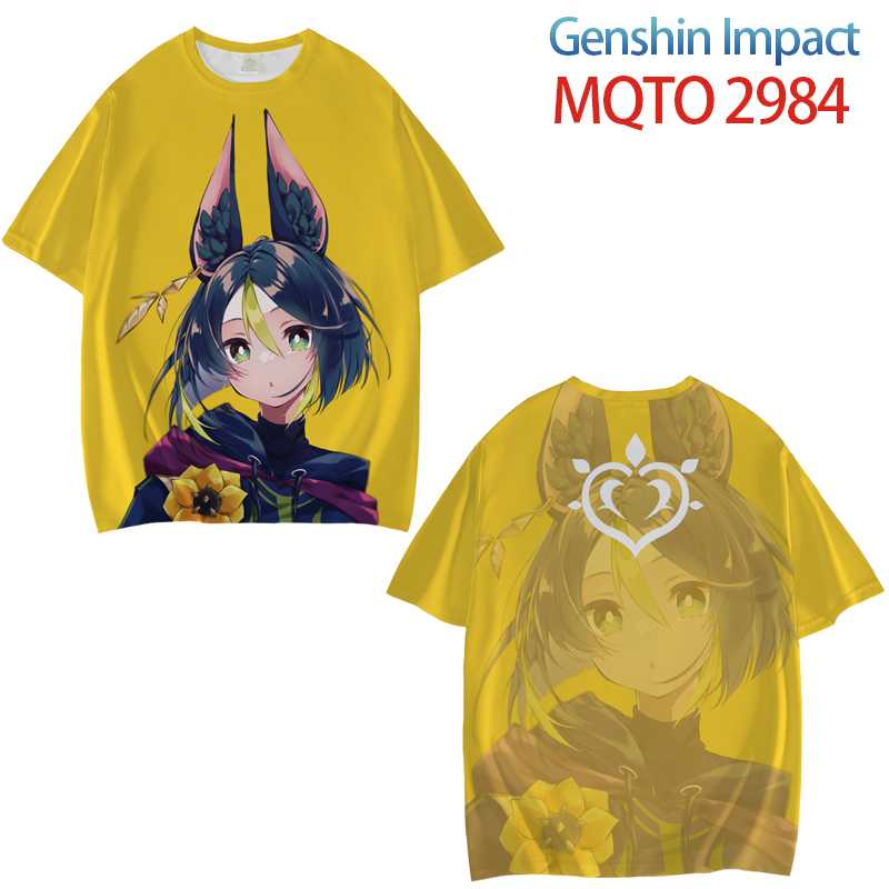 Genshin Impact anime T-shirt
