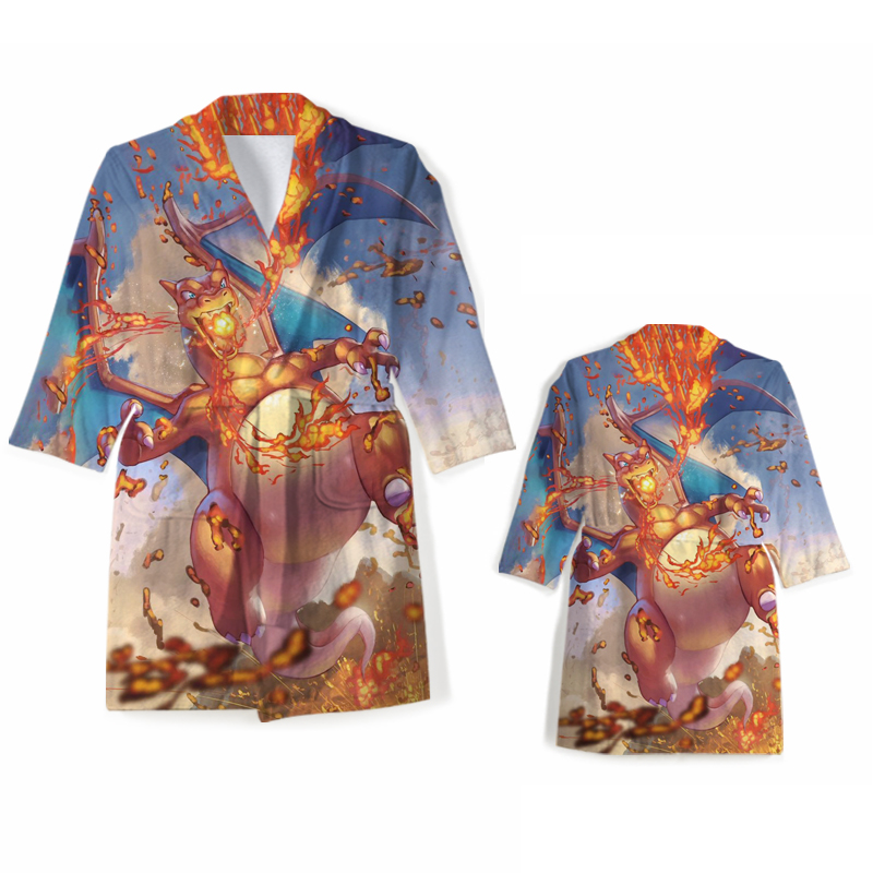 Pokemon anime bathrobe