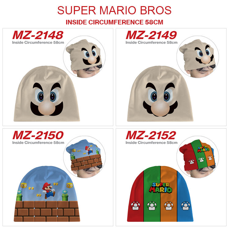 super Mario anime hat