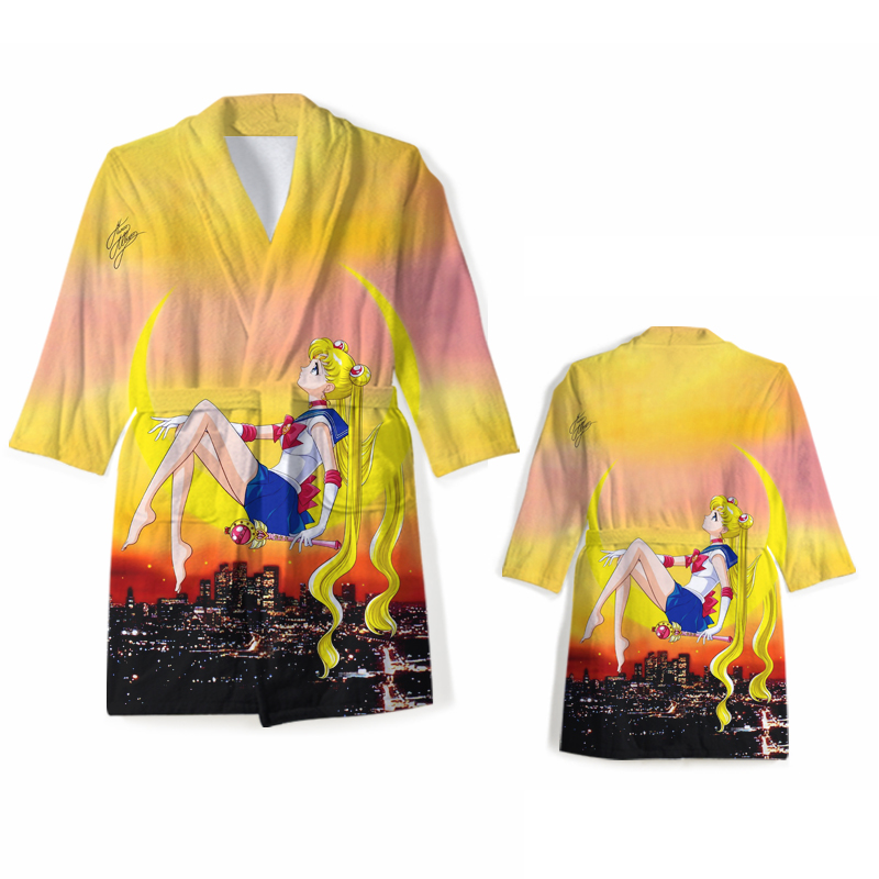 Sailor Moon Crystal anime bathrobe