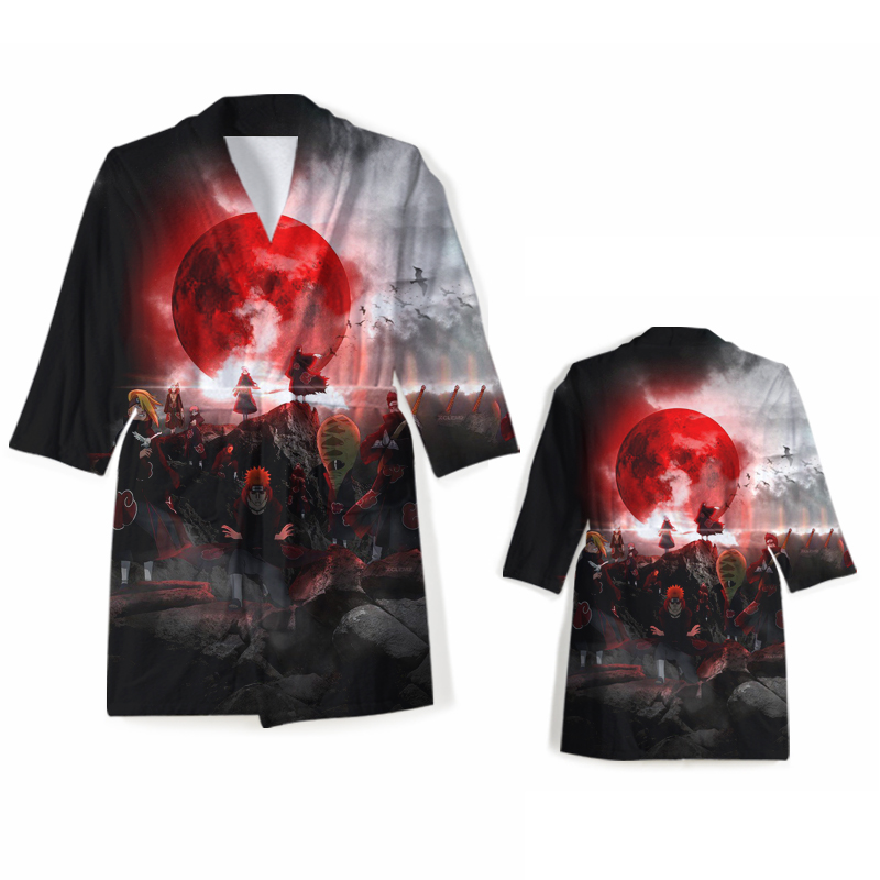 Naruto anime bathrobe