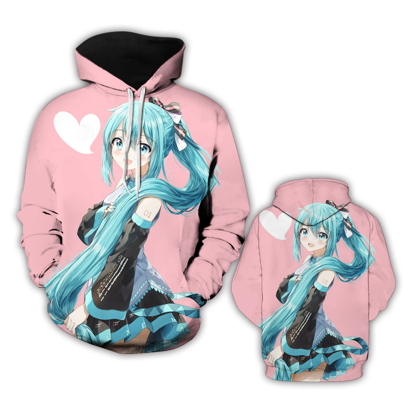 Hatsune Miku anime hoodie