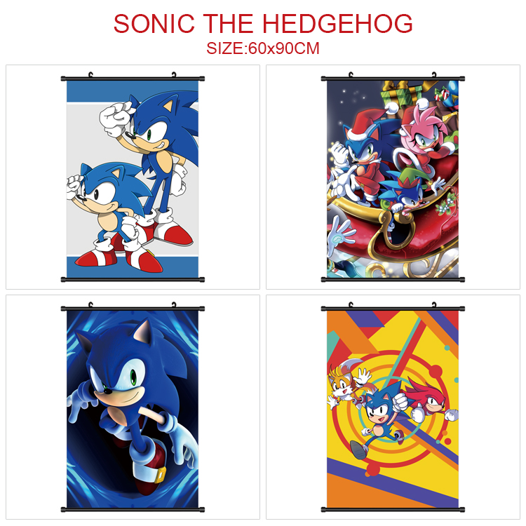 Sonic anime wallscroll 60*90cm