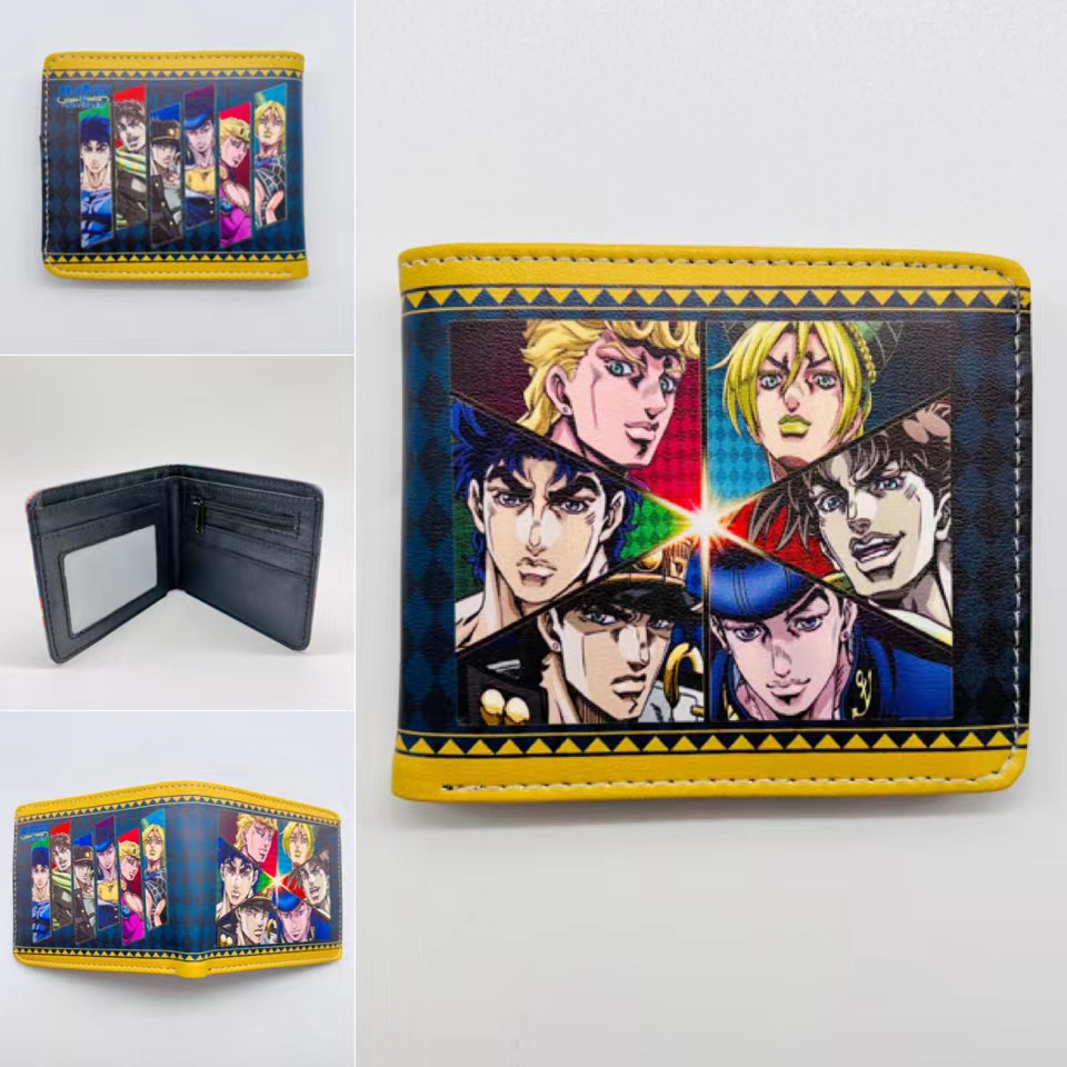 JoJos Bizarre Adventure anime wallet