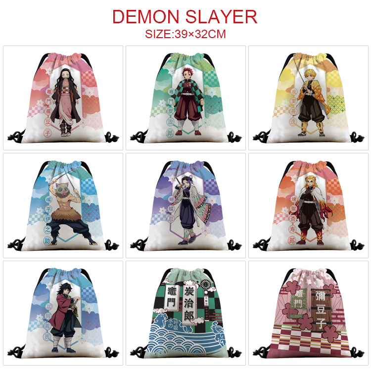 demon slayer kimets anime bag