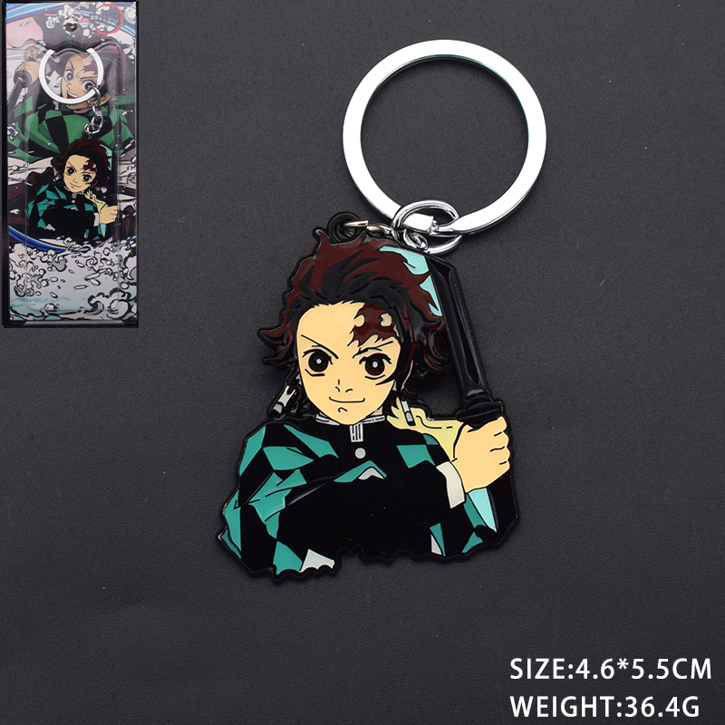 demon slayer kimets  anime keychain