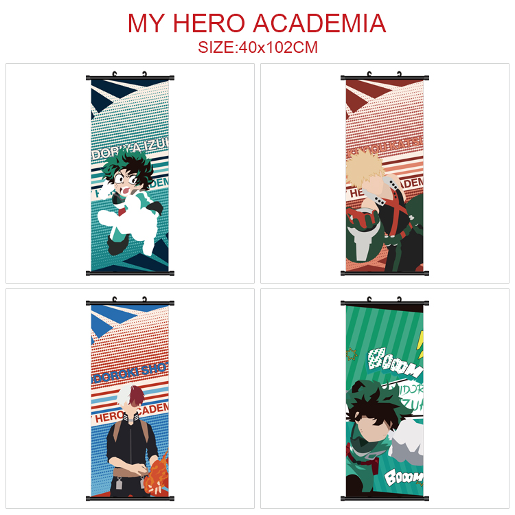 My Hero Academia anime wallscroll 40*120cm