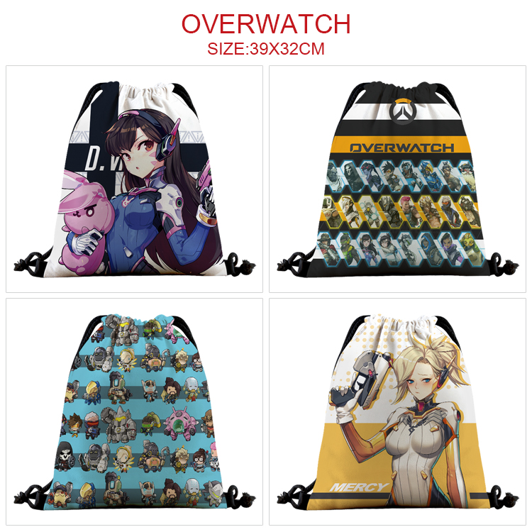 Overwatch anime bag