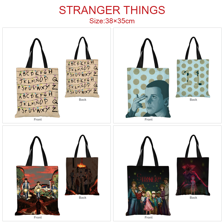 Stranger Things anime bag
