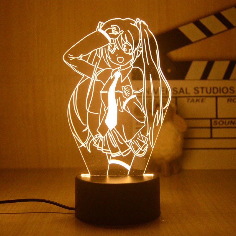 Hatsune Miku anime 7 colours LED light