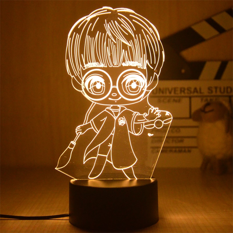 Harry Potter anime 7 colours LED light