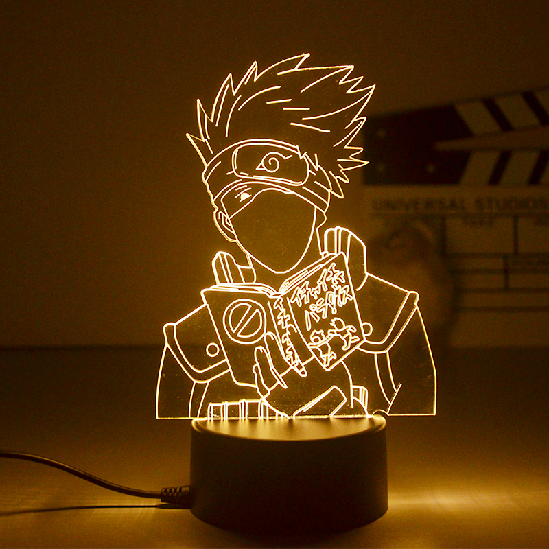Naruto anime 7 colours LED light