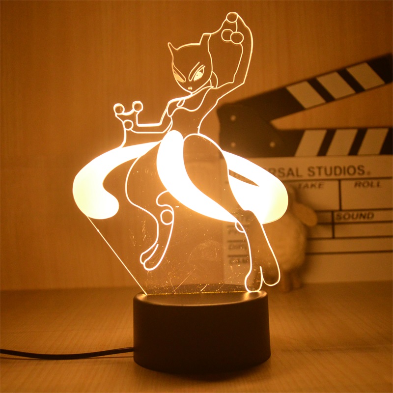 Pokemon anime 7 colours LED light