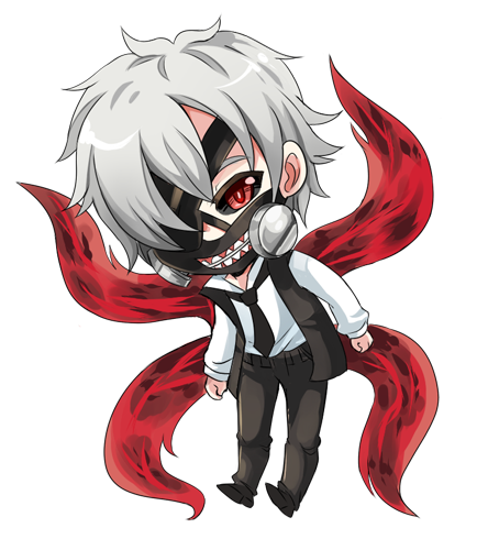 Tokyo Ghoul anime car sticker