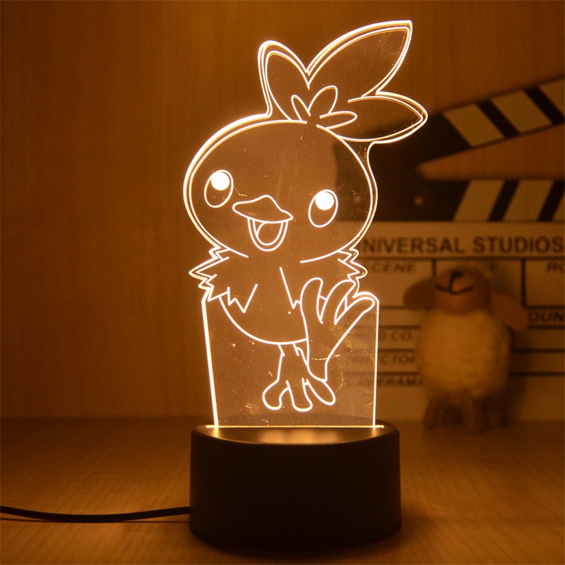 Pokemon anime 7 colours LED light