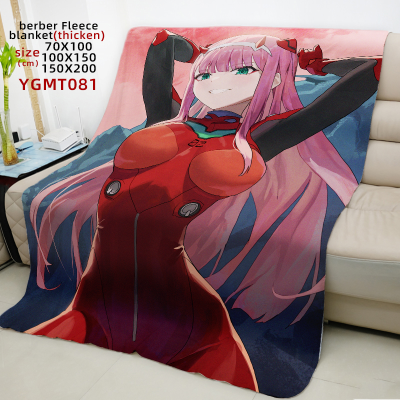 Darling In The Franxx anime blanket 150*200cm