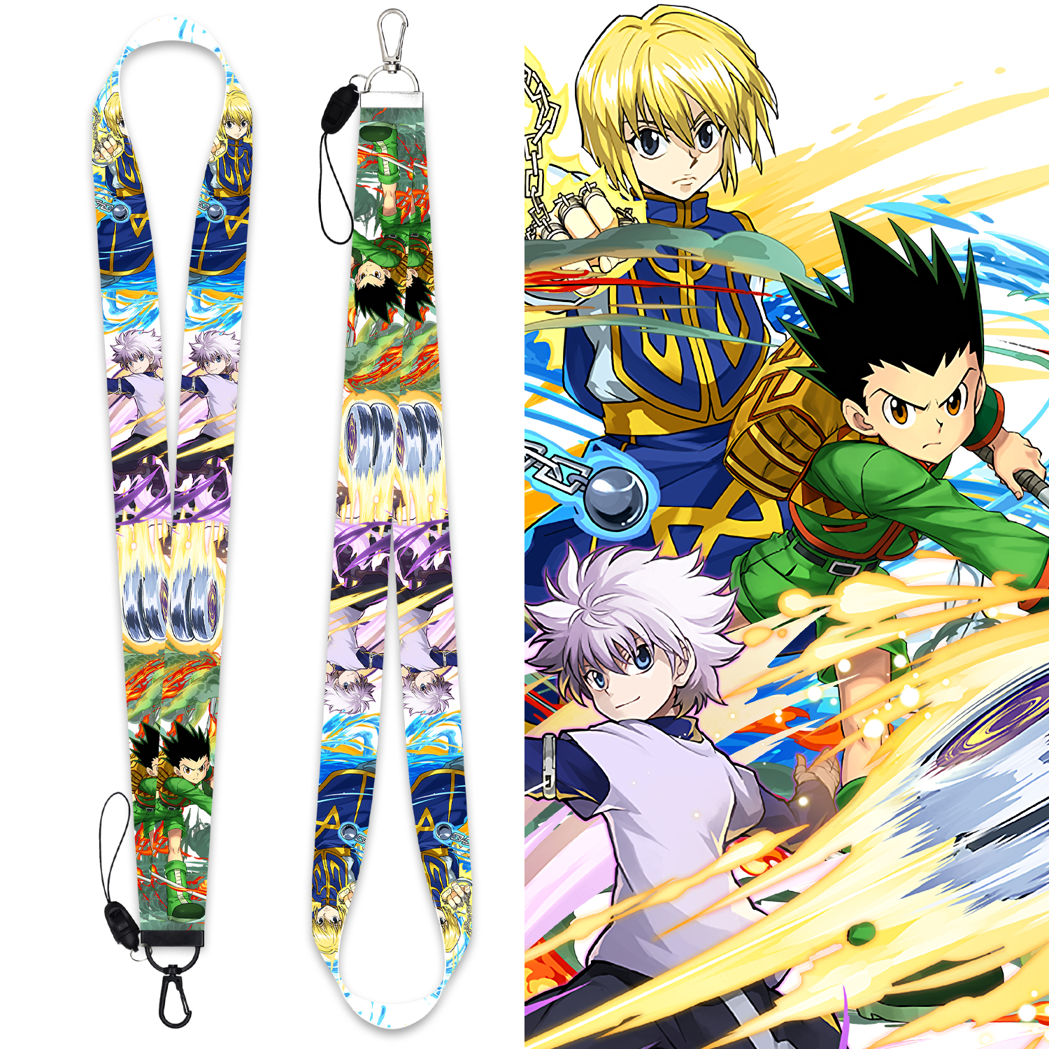 Hunter x Hunter anime lanyard phonestrap 45cm*2.5cm