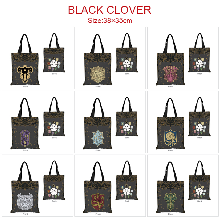 Black Clover anime bag