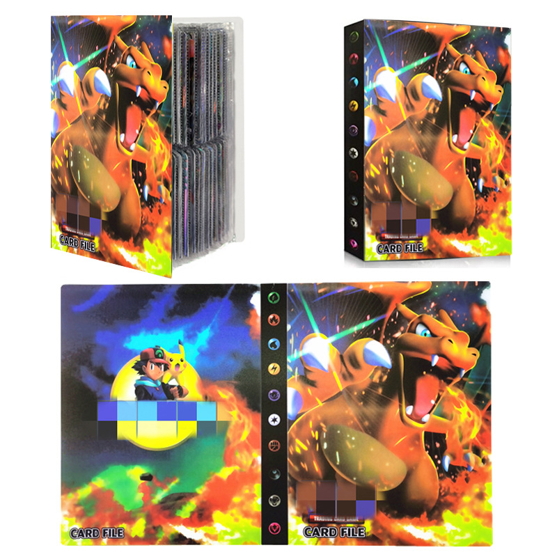 Pokemon anime Card collection book