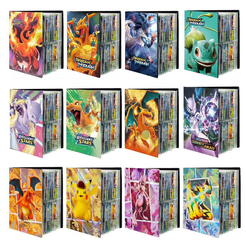 Pokemon anime Card collection book