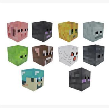 Minecraft anime paper box30cm