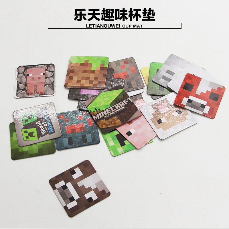 Minecraft anime cup mat price for a set