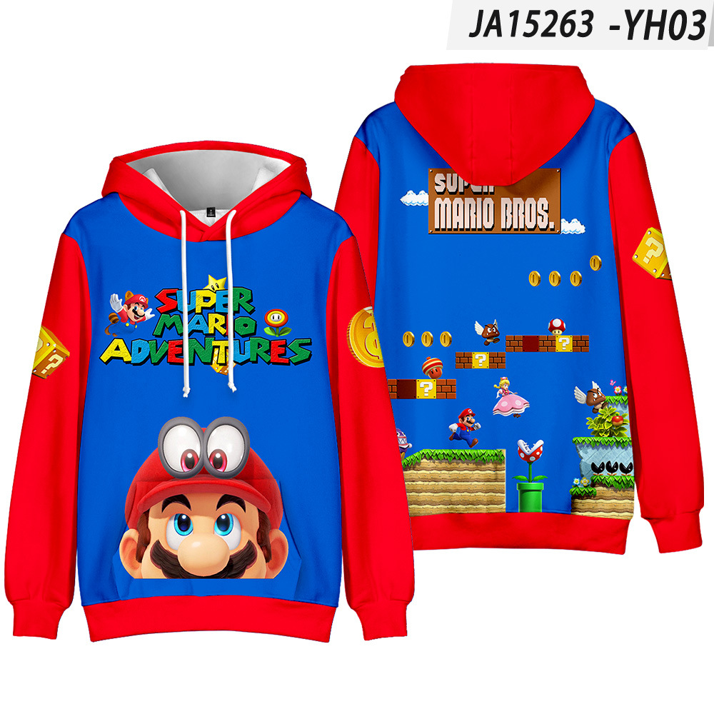 Super Mario anime hoodie