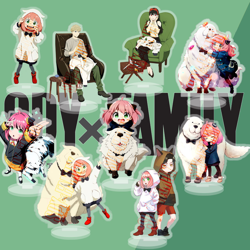SPY×FAMILY anime Standing Plates