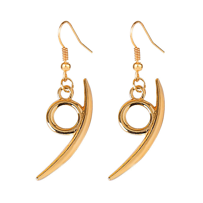 Naruto anime earrings