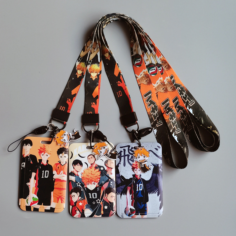 Haikyuu anime lanyard phonestrap7*11cm price for 10 pcs