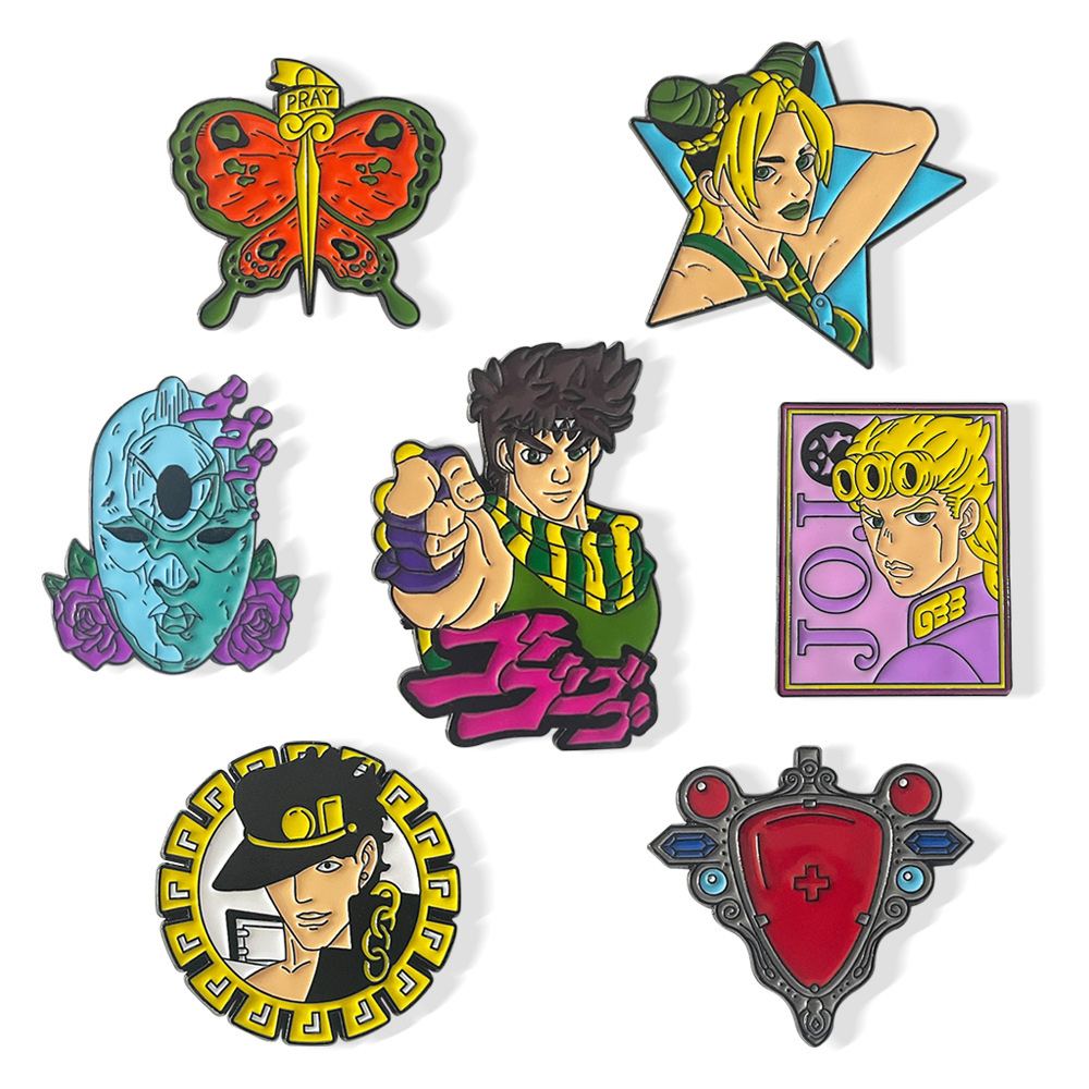 JoJos Bizarre Adventure anime badge