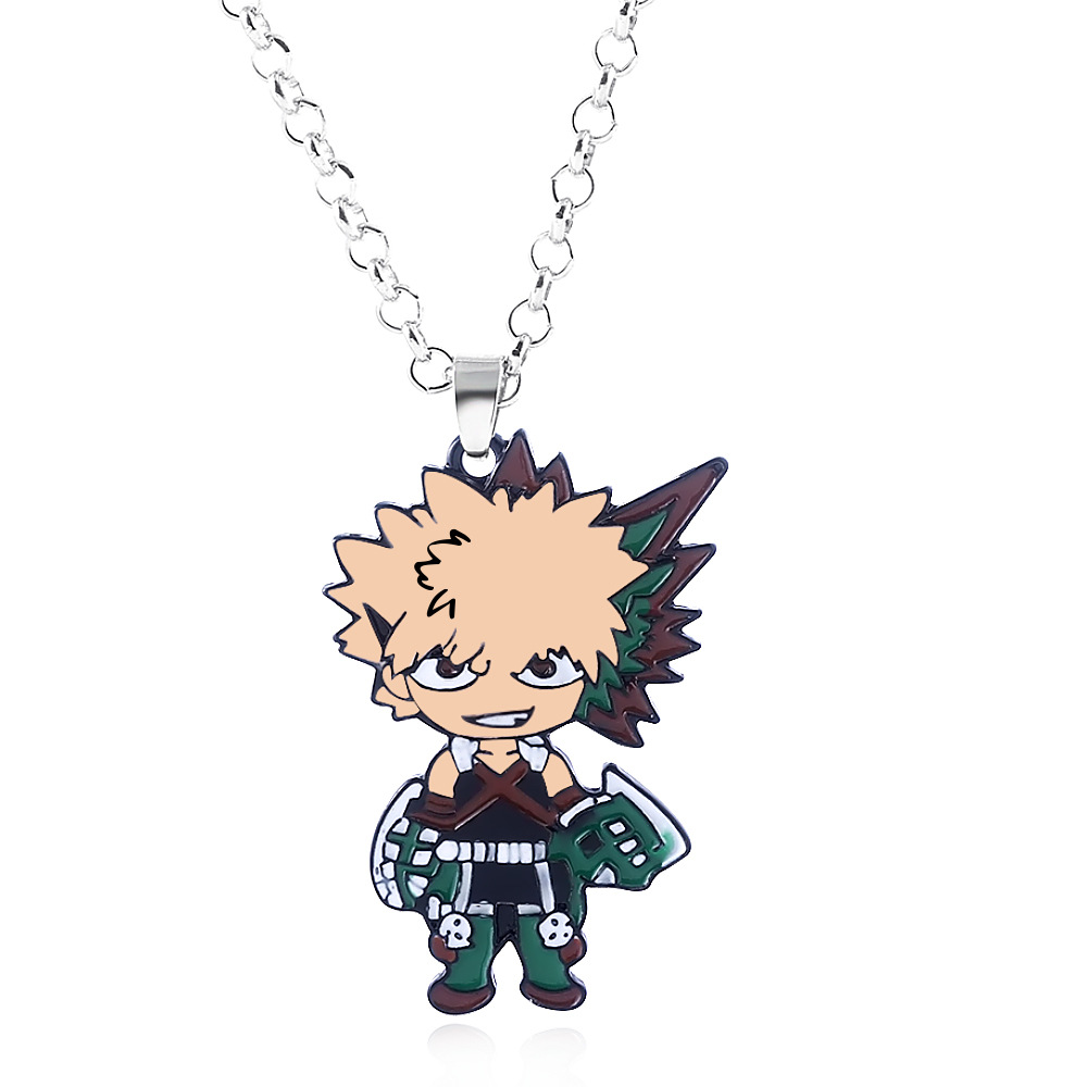 My Hero Academia anime necklace