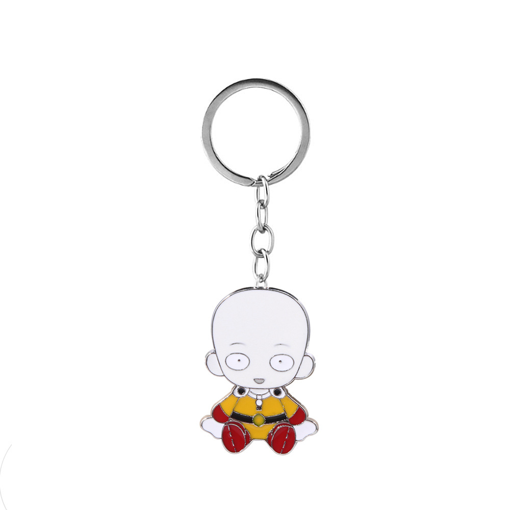 One Punch Man anime keychain