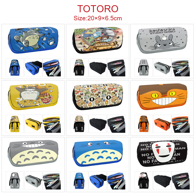 TOTORO anime pencil bag 20*9*6.5cm