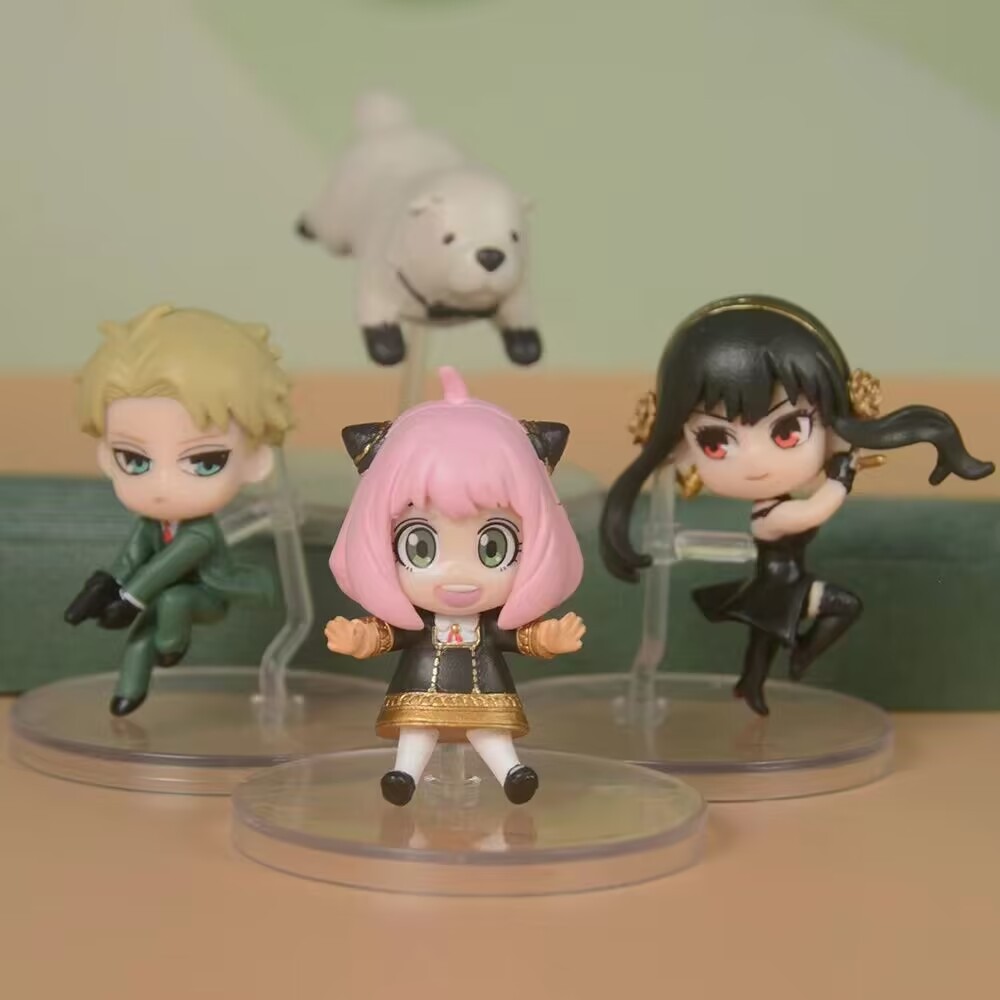 SPY×FAMILY anime figure 5cm price for a set of 4 pcs
