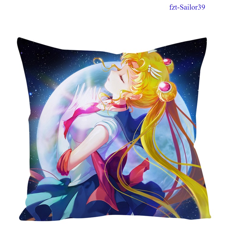 Sailor Moon Crystal anime square full-color pillow cushion 45*45cm