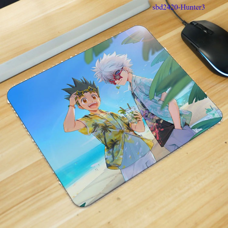 Hunter x Hunter anime deskpad 300x250x3mm locking edge & 240X200X2mm non locking edge