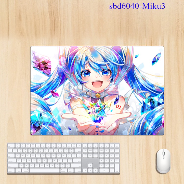 Hatsune Miku anime desk mat 600X400x3mm