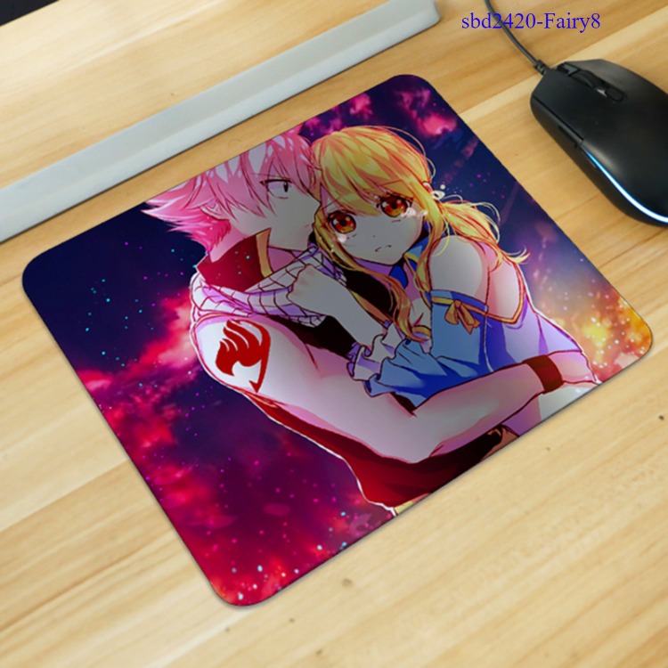 Fairy Tail anime deskpad 300x250x3mm locking edge & 240X200X2mm non locking edge