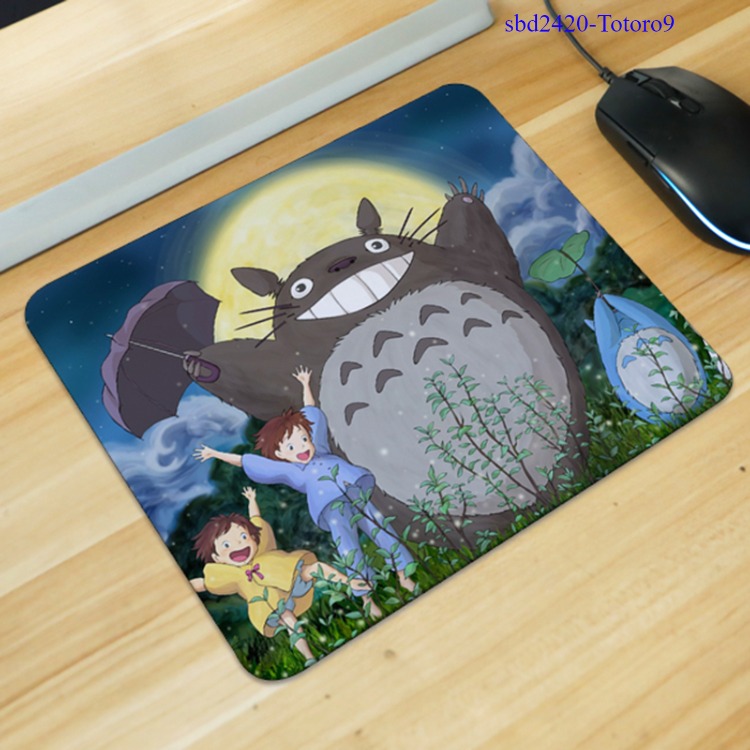 TOTORO anime deskpad 300x250x3mm locking edge & 240X200X2mm non locking edge