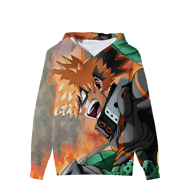 My Hero Academia anime hoodie